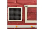 vidaXL 170871 Rabbit Hutch Red And White 140x63x120cm Solid Firwood vidaXL 170871 Rabbit Hutch Red And White 140x63x120cm Solid Firwood