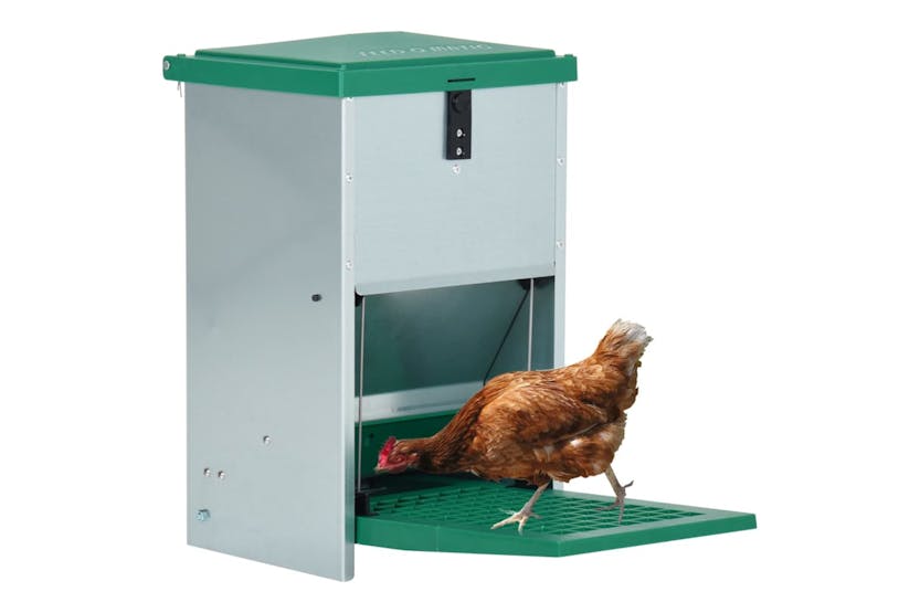 vidaXL 171445 Feedomatic Automatic Poultry Feeder With Treadle 8 Kg vidaXL 171445 Feedomatic Automatic Poultry Feeder With Treadle 8 Kg