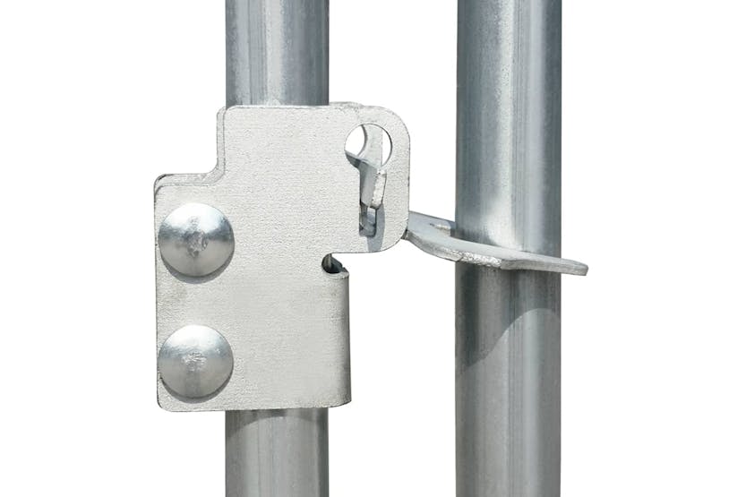 vidaXL 144555 Chicken Coop 5x1x1.5 M Galvanised Steel vidaXL 144555 Chicken Coop 5x1x1.5 M Galvanised Steel