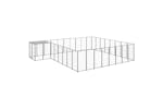 vidaXL 3082228 Dog Kennel Black 20.57 M2 Steel vidaXL 3082228 Dog Kennel Black 20.57 M2 Steel