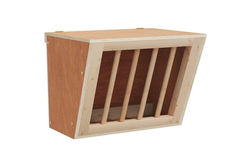 vidaXL 172423 Rabbit Hay Feeder 25x18.5x20.5cm Solid Wood Fir vidaXL 172423 Rabbit Hay Feeder 25x18.5x20.5cm Solid Wood Fir