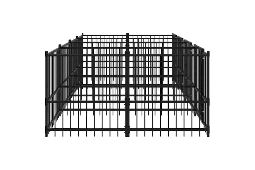 vidaXL 3124581 Outdoor Dog Kennel Steel 7.51 M2 vidaXL 3124581 Outdoor Dog Kennel Steel 7.51 M2