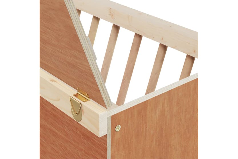 vidaXL 172424 Rabbit Hay Feeder 37x18.5x23cm Solid Wood Fir vidaXL 172424 Rabbit Hay Feeder 37x18.5x23cm Solid Wood Fir