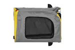 vidaXL 93833 Pet Bike Trailer Yellow And Grey Oxford Fabric And Iron vidaXL 93833 Pet Bike Trailer Yellow And Grey Oxford Fabric And Iron