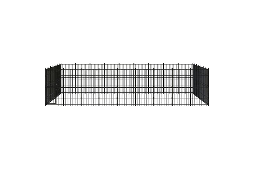 vidaXL 3098002 Outdoor Dog Kennel Steel 58.06 M2 vidaXL 3098002 Outdoor Dog Kennel Steel 58.06 M2
