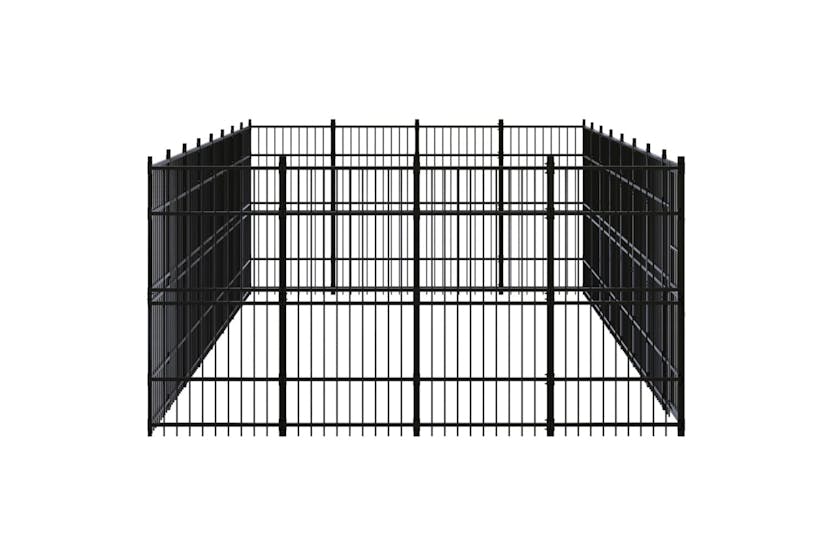 vidaXL 3097986 Outdoor Dog Kennel Steel 29.49 M2 vidaXL 3097986 Outdoor Dog Kennel Steel 29.49 M2