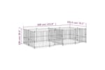 vidaXL 3124664 Outdoor Dog Kennel Steel 7.51 M2 vidaXL 3124664 Outdoor Dog Kennel Steel 7.51 M2