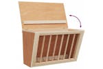 vidaXL 172424 Rabbit Hay Feeder 37x18.5x23cm Solid Wood Fir vidaXL 172424 Rabbit Hay Feeder 37x18.5x23cm Solid Wood Fir