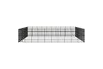 vidaXL 3098009 Outdoor Dog Kennel Steel 92.16 M2 vidaXL 3098009 Outdoor Dog Kennel Steel 92.16 M2