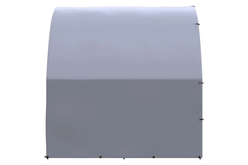 vidaXL 3095473 Outdoor Chicken Coop 3x4x2 M Galvanised Steel vidaXL 3095473 Outdoor Chicken Coop 3x4x2 M Galvanised Steel