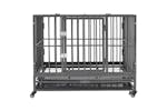 vidaXL 171491 Dog Cage With Wheels Steel 92x62x76cm vidaXL 171491 Dog Cage With Wheels Steel 92x62x76cm