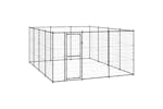 vidaXL 3082313 Outdoor Dog Kennel Steel 14.52 M2 vidaXL 3082313 Outdoor Dog Kennel Steel 14.52 M2