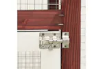 vidaXL 170870 Rabbit Hutch Mocha And White 140x63x120cm Solid Firwood vidaXL 170870 Rabbit Hutch Mocha And White 140x63x120cm Solid Firwood