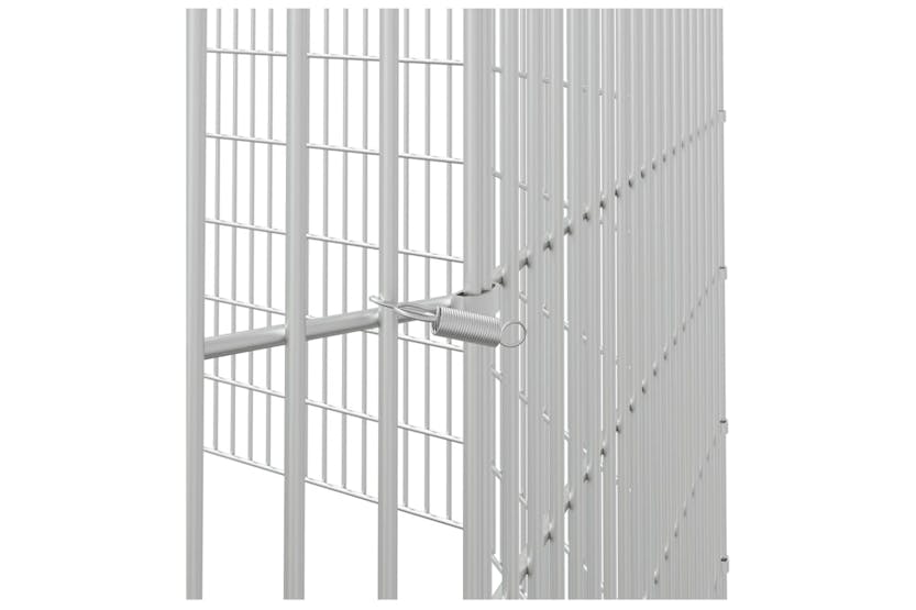 Vidaxl Free Range Animal Enclosure 10-panel 54x60 Cm Galvanised Iron Vidaxl Free Range Animal Enclosure 10-panel 54x60 Cm Galvanised Iron