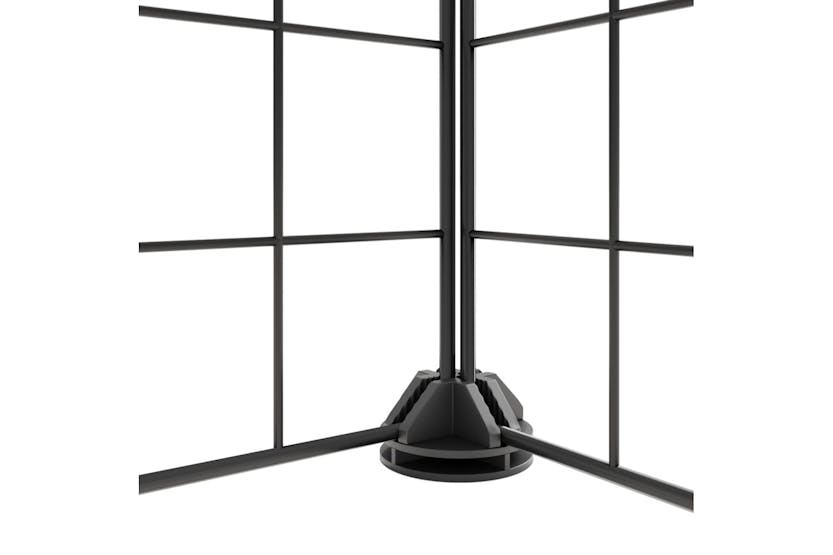 vidaXL 3114037 20-panel Pet Cage With Door Black 35x35cm Steel vidaXL 3114037 20-panel Pet Cage With Door Black 35x35cm Steel