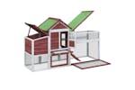vidaXL 172230 Chicken Coop Mocha 186.5x58.5x113cm Solid Wood Pine vidaXL 172230 Chicken Coop Mocha 186.5x58.5x113cm Solid Wood Pine