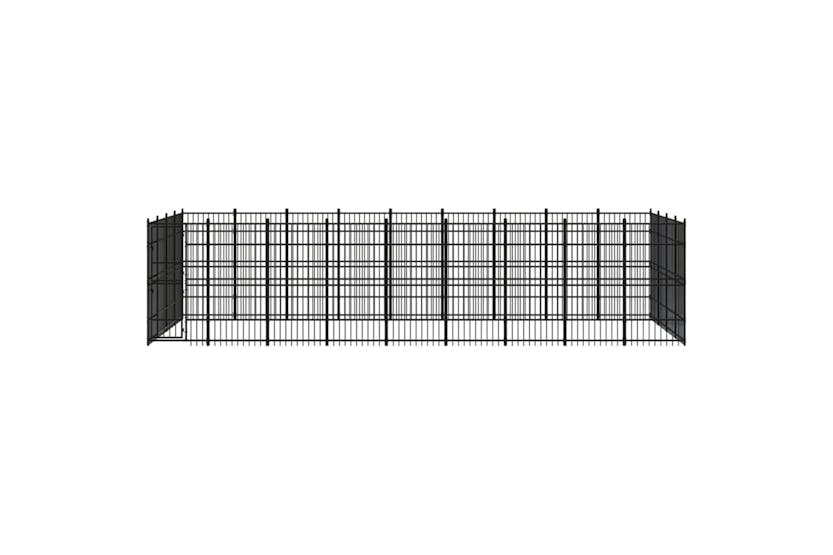 vidaXL 3097987 Outdoor Dog Kennel Steel 33.18 M2 vidaXL 3097987 Outdoor Dog Kennel Steel 33.18 M2