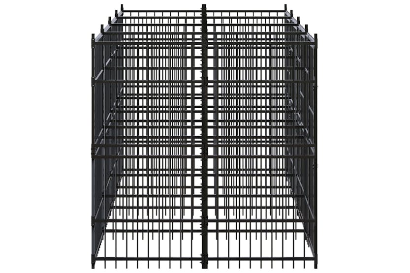 vidaXL 3097939 Outdoor Dog Kennel Steel 7.37 M2 vidaXL 3097939 Outdoor Dog Kennel Steel 7.37 M2