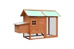 vidaXL 170644 Chicken Cage Solid Pine & Fir Wood 170x81x110cm vidaXL 170644 Chicken Cage Solid Pine & Fir Wood 170x81x110cm