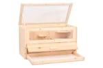 vidaXL 172377 Hamster Cage 60x30x35cm Solid Wood Fir vidaXL 172377 Hamster Cage 60x30x35cm Solid Wood Fir