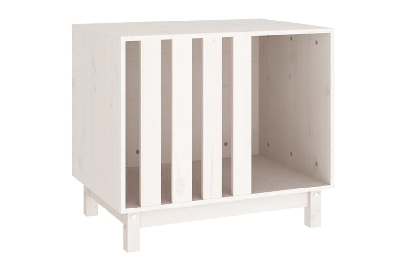 vidaXL 822482 Dog House White 70x50x62cm Solid Wood Pine vidaXL 822482 Dog House White 70x50x62cm Solid Wood Pine