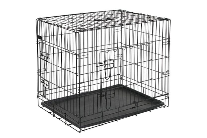 @pet 413720 Dog Transport Crate Metal 92.5x57.5x64 Cm Black 15003 @pet 413720 Dog Transport Crate Metal 92.5x57.5x64 Cm Black 15003