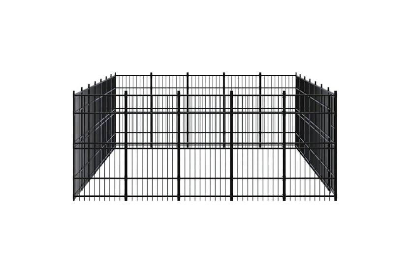 vidaXL 3097991 Outdoor Dog Kennel Steel 32.26 M2 vidaXL 3097991 Outdoor Dog Kennel Steel 32.26 M2