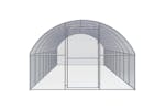 vidaXL 3095467 Outdoor Chicken Coop 3x10x2 M Galvanised Steel vidaXL 3095467 Outdoor Chicken Coop 3x10x2 M Galvanised Steel