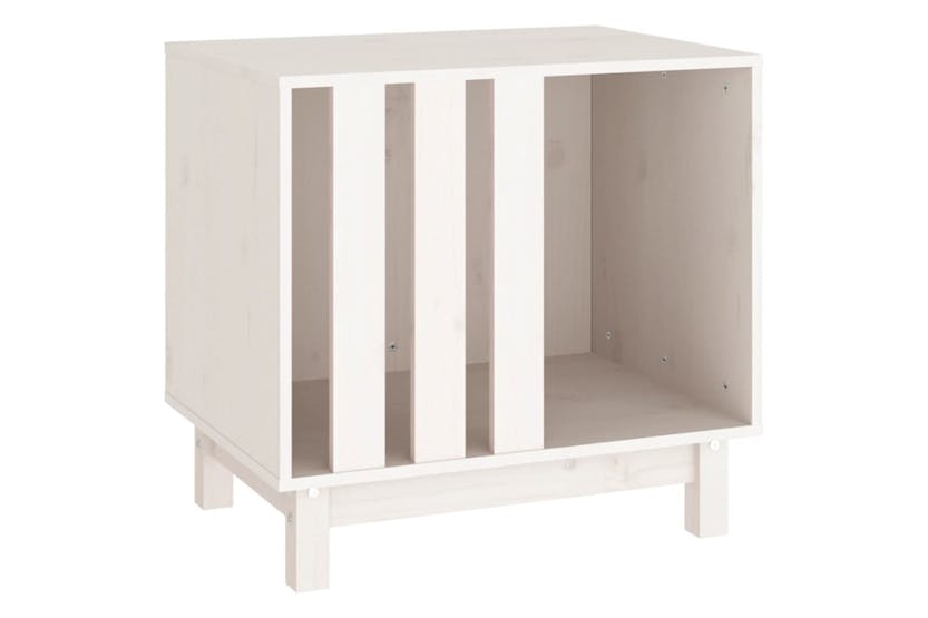 vidaXL 822477 Dog House White 60x45x57cm Solid Wood Pine vidaXL 822477 Dog House White 60x45x57cm Solid Wood Pine