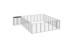 vidaXL 3115954 34-panel Dog Playpen Black 50x100cm Powder-coated Steel vidaXL 3115954 34-panel Dog Playpen Black 50x100cm Powder-coated Steel