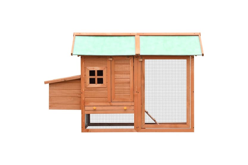 vidaXL 170644 Chicken Cage Solid Pine & Fir Wood 170x81x110cm vidaXL 170644 Chicken Cage Solid Pine & Fir Wood 170x81x110cm
