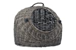 vidaXL 170905 Cat Transporter Grey 50x42x40cm Natural Willow vidaXL 170905 Cat Transporter Grey 50x42x40cm Natural Willow