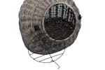 vidaXL 170905 Cat Transporter Grey 50x42x40cm Natural Willow vidaXL 170905 Cat Transporter Grey 50x42x40cm Natural Willow