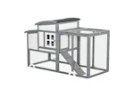 PawHut Chicken Coop with Run Hen House | Multi PawHut Chicken Coop with Run Hen House | Multi