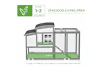 PawHut Chicken Coop with Run Hen House | Multi PawHut Chicken Coop with Run Hen House | Multi