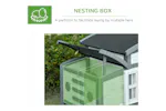 PawHut Chicken Coop with Run Hen House | Multi PawHut Chicken Coop with Run Hen House | Multi