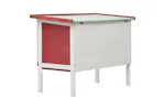 vidaXL 170830 Outdoor Rabbit Hutch 1 Layer Red Wood vidaXL 170830 Outdoor Rabbit Hutch 1 Layer Red Wood
