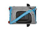 vidaXL 93890 Pet Bike Trailer Blue And Black Oxford Fabric And Iron vidaXL 93890 Pet Bike Trailer Blue And Black Oxford Fabric And Iron