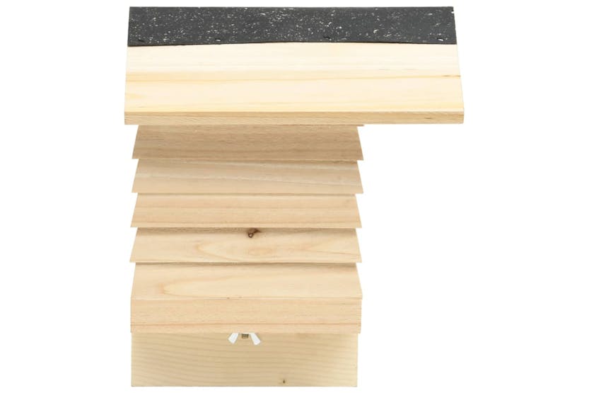 vidaXL 314814 Bee Hotel Solid Firwood 22x20x20cm vidaXL 314814 Bee Hotel Solid Firwood 22x20x20cm