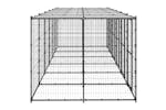 vidaXL 3082253 Outdoor Dog Kennel Steel With Roof 14.52 M2 vidaXL 3082253 Outdoor Dog Kennel Steel With Roof 14.52 M2