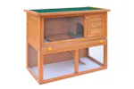 vidaXL 170158 Outdoor Rabbit Hutch Small Animal House Pet Cage 1 Door Wood vidaXL 170158 Outdoor Rabbit Hutch Small Animal House Pet Cage 1 Door Wood
