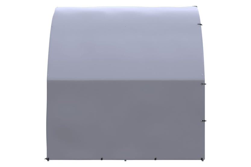 vidaXL 3095478 Outdoor Chicken Coop 3x16x2 M Galvanised Steel vidaXL 3095478 Outdoor Chicken Coop 3x16x2 M Galvanised Steel