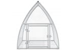 vidaXL 3281527 Rabbit Cage Silver 100x105x120cm Galvanised Steel vidaXL 3281527 Rabbit Cage Silver 100x105x120cm Galvanised Steel