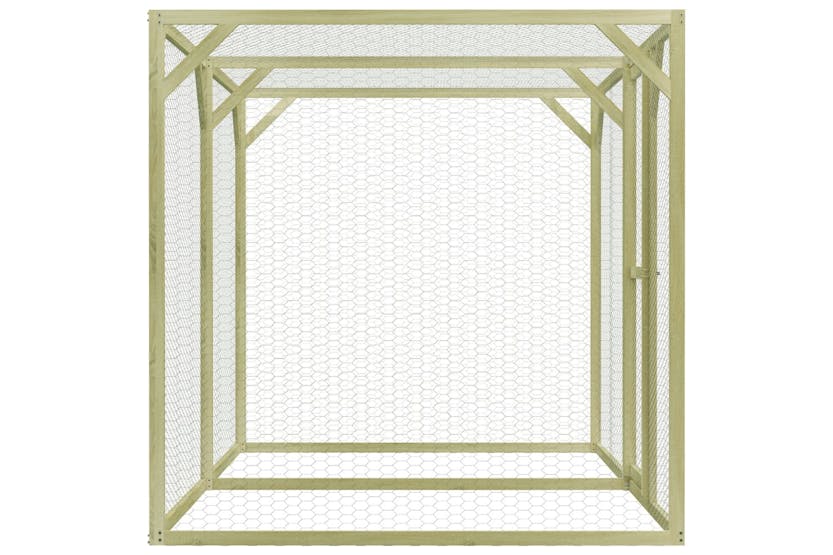 vidaXL 278404 Chicken Cage 1.5x3x1.5 M Impregnated Pinewood vidaXL 278404 Chicken Cage 1.5x3x1.5 M Impregnated Pinewood