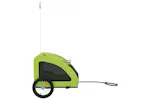 vidaXL 93962 Pet Bike Trailer Green Oxford Fabric And Iron vidaXL 93962 Pet Bike Trailer Green Oxford Fabric And Iron