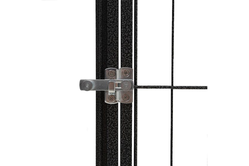 vidaXL 3115977 12-panel Dog Playpen Black 100x50cm Powder-coated Steel vidaXL 3115977 12-panel Dog Playpen Black 100x50cm Powder-coated Steel