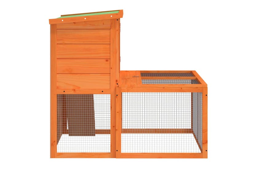 vidaXL 172283 Rabbit Hutch Brown 102x90x84.5cm Solid Wood Pine vidaXL 172283 Rabbit Hutch Brown 102x90x84.5cm Solid Wood Pine
