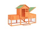 vidaXL 172292 Rabbit Hutch Brown 170x63x113cm Solid Wood Pine vidaXL 172292 Rabbit Hutch Brown 170x63x113cm Solid Wood Pine