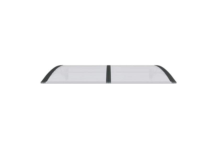 vidaXL Door Canopy Black 150x100cm Polycarbonate vidaXL Door Canopy Black 150x100cm Polycarbonate