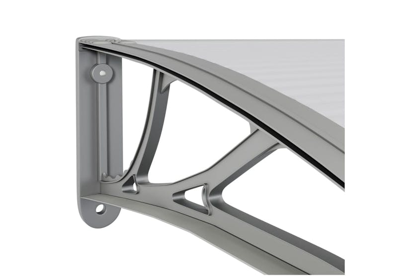 vidaXL Door Canopy Grey 150x100cm Polycarbonate vidaXL Door Canopy Grey 150x100cm Polycarbonate